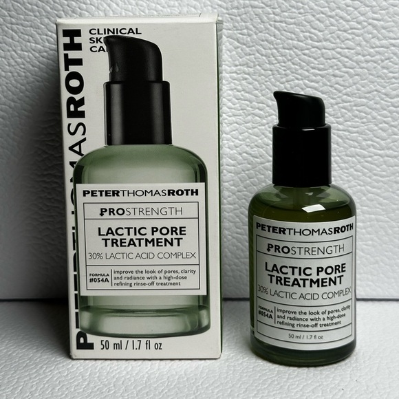 🆕PETER THOMAS ROTH ProStrength Lactic Pore Treatment 30% Lactic Acid Complex NIB - Picture 2 of 5